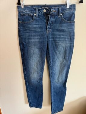 Lucky Brand Blue Denim Skinny Jeans with Zip Fly